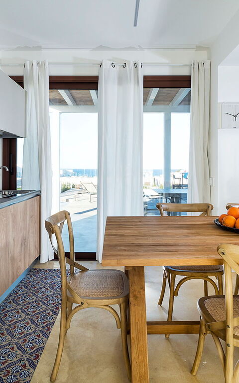 Villa San Lorenzo Ulivo: Cucina, Soggiorno