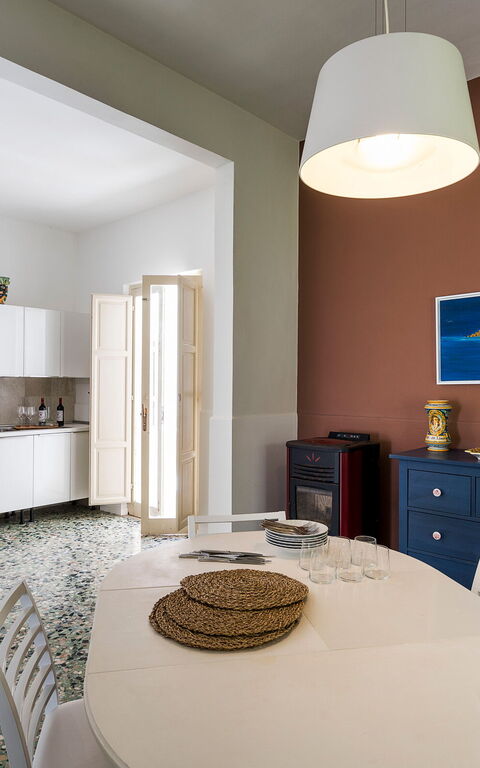 Brezza Marina: Cucina, Sala da pranzo