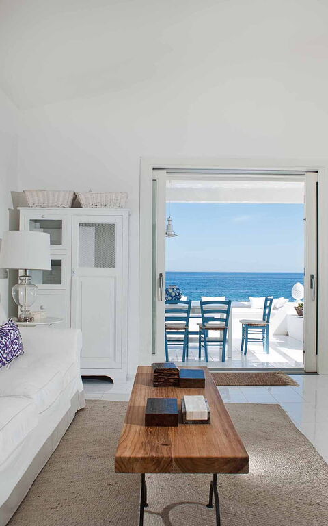 Casa Blu: Soggiorno