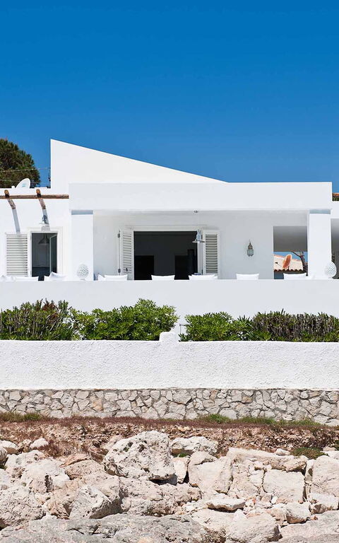 Casa Blu: all'aperto, Esterni