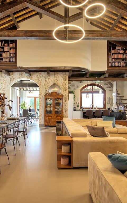 Villa Tagliaferri: Sala da pranzo, Soggiorno