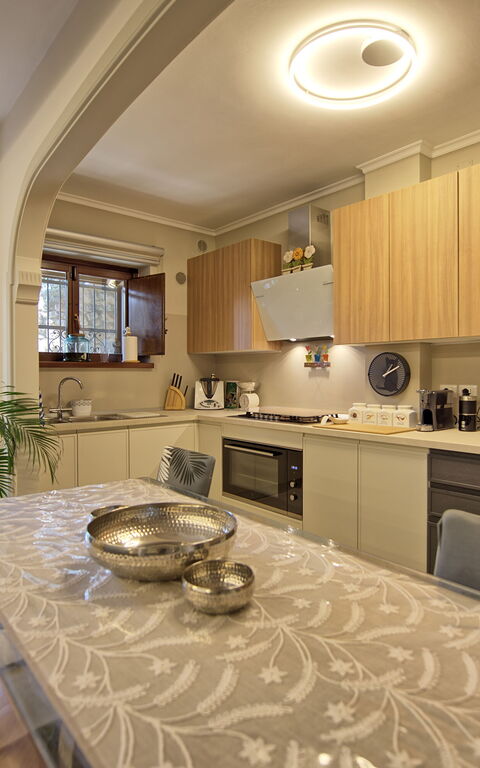 Villa Tagliaferri: Cucina, Sala da pranzo