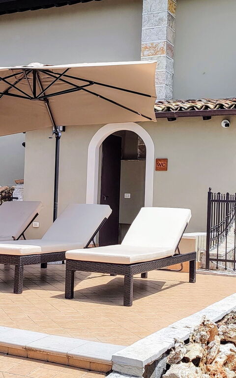 Villa Tagliaferri: Estate, Giardino