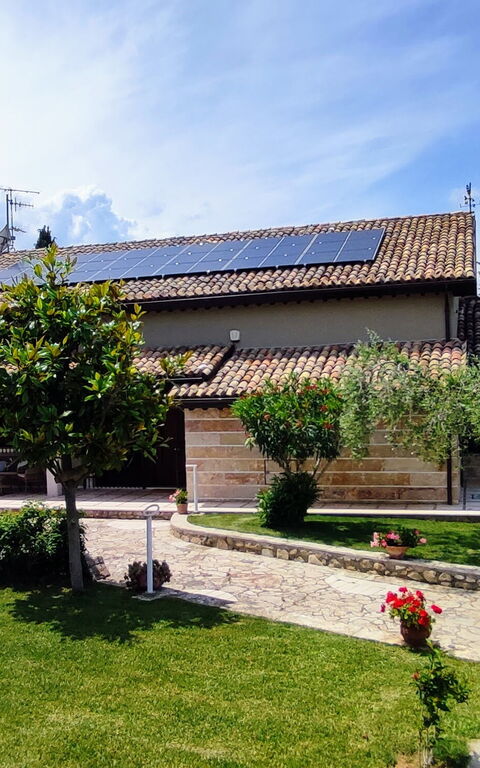 Villa Tagliaferri: Esterni, Giardino