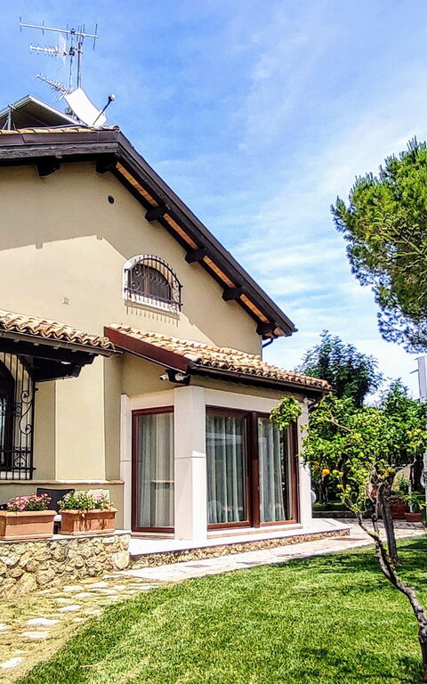 Villa Tagliaferri: Esterni, Giardino