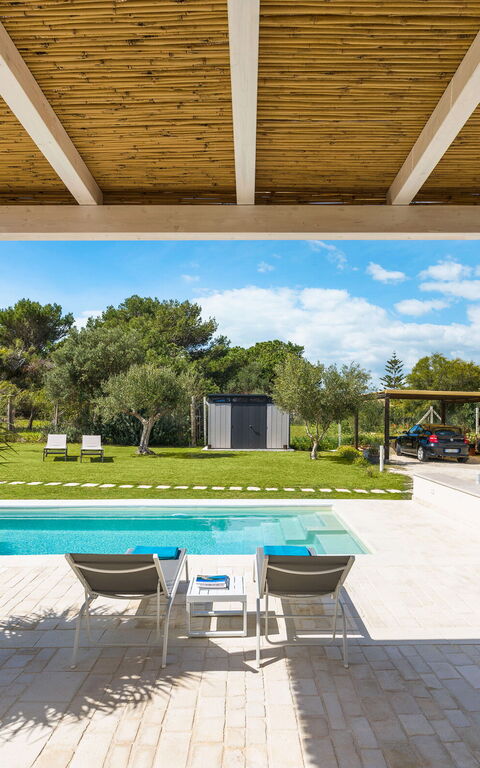 Villa Azulea: all'aperto, Balcone / Terrazza / Patio, Esterni, Giardino, Piscina