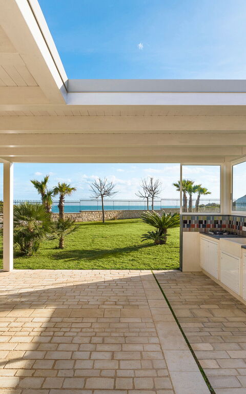 Villa Azulea: Balcone / Terrazza / Patio, Giardino