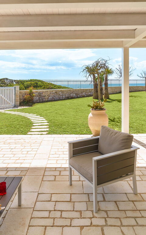 Villa Azulea: Balcone / Terrazza / Patio, Giardino