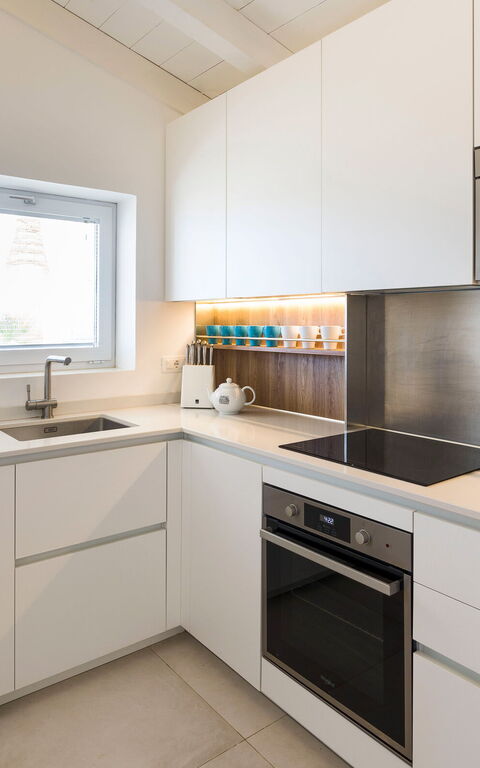 Villa Azulea: Cucina, Soggiorno