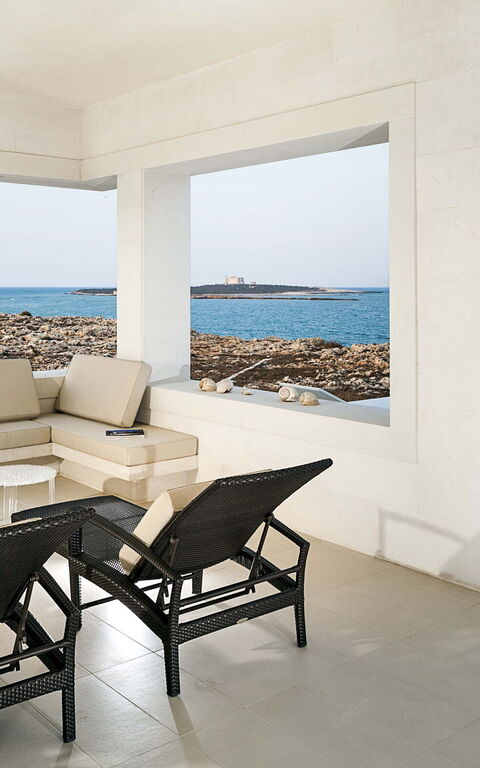 Villa Capo Passero: Balcone / Terrazza / Patio