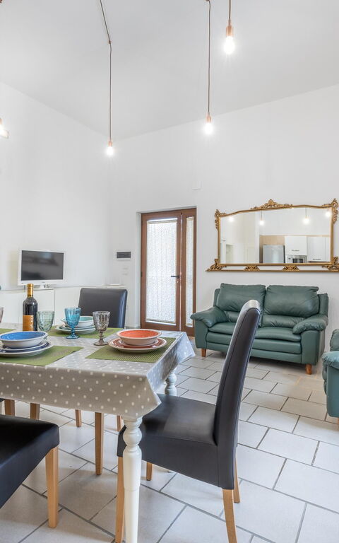 Villa Narkive: Cucina, Sala da pranzo, Soggiorno