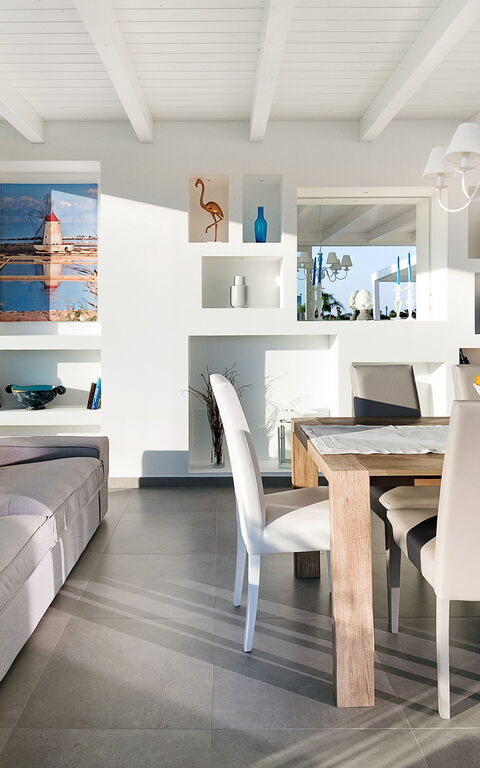 Diantha: Sala da pranzo, Soggiorno