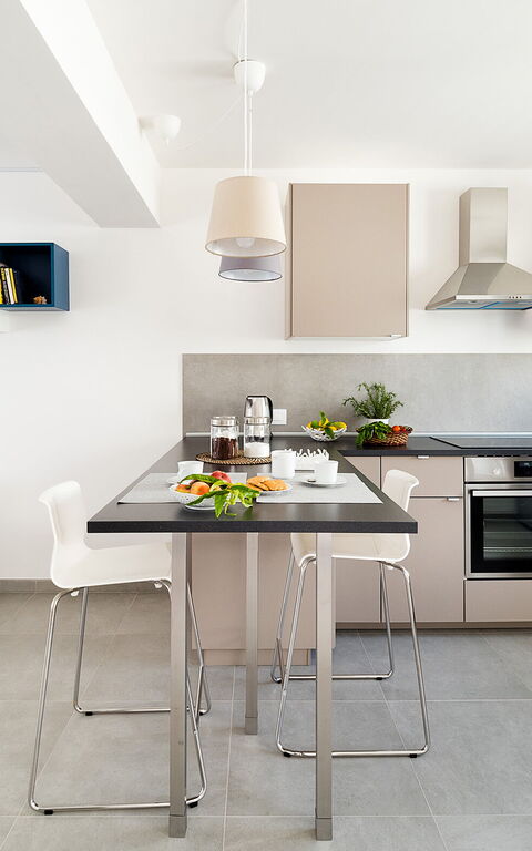 Diantha: Cucina, Soggiorno