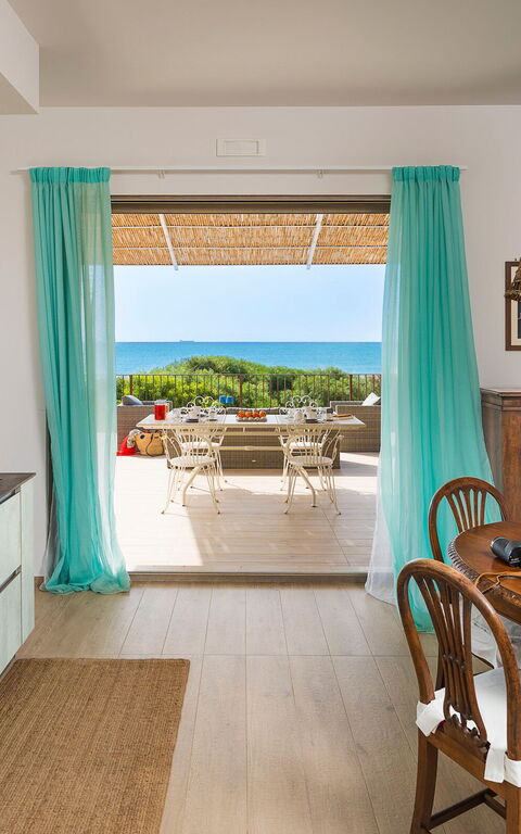 Casa Dafne: Cucina, Sala da pranzo