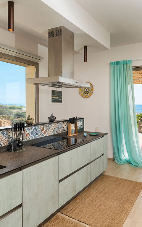 Casa Dafne: Cucina, Sala da pranzo