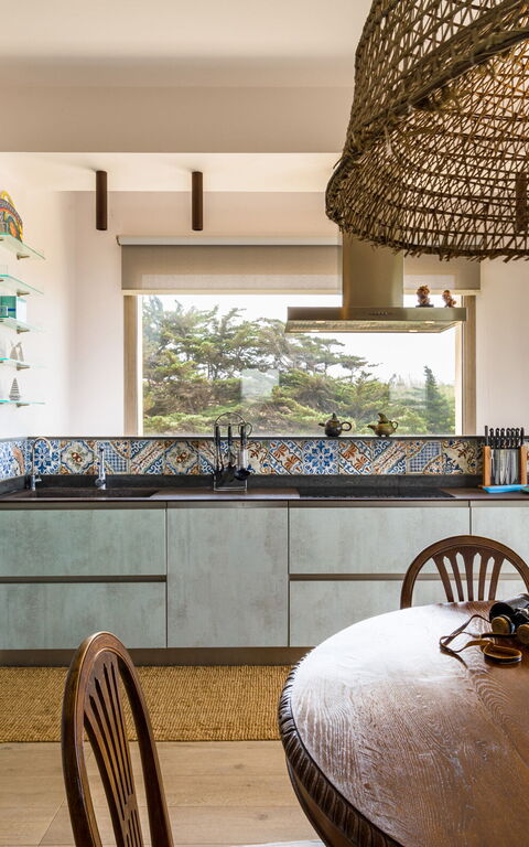 Casa Dafne: Cucina, Sala da pranzo