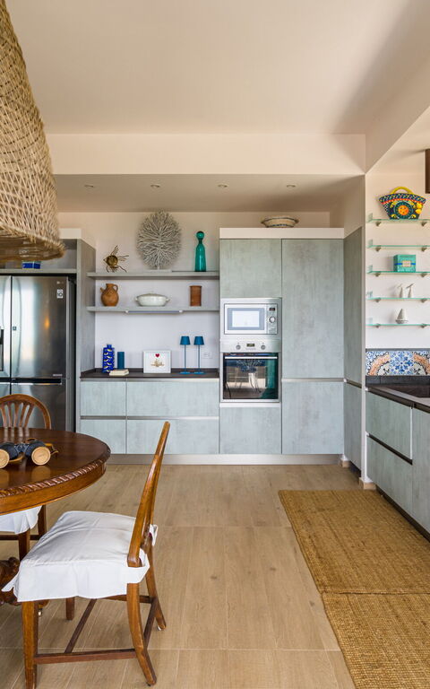 Casa Dafne: Cucina, Sala da pranzo