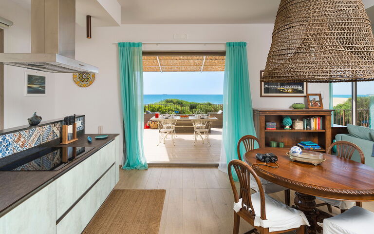 Casa Dafne: Cucina, Sala da pranzo