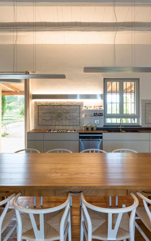 Pigna Blue: Cucina, Sala da pranzo