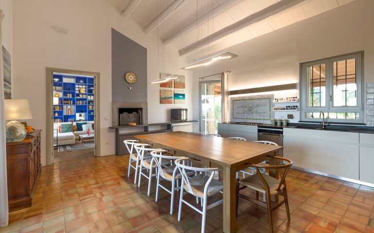 Pigna Blue: Cucina, Sala da pranzo