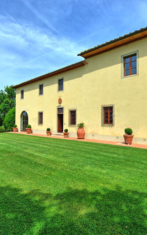 Villa Marliana: all'aperto, Estate, Esterni, Giardino