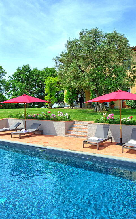 Villa Marliana: all'aperto, Esterni, Giardino, Piscina, Vista Panoramica