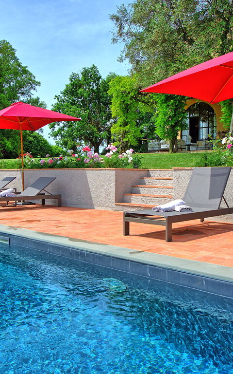 Villa Marliana: all'aperto, Estate, Esterni, Giardino, Piscina