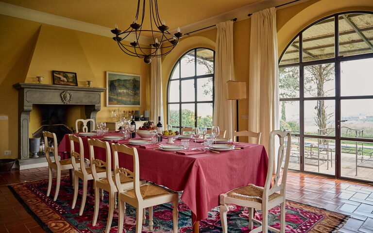 Villa Marliana: Sala da pranzo