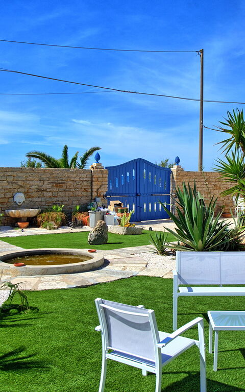 Villa Maraus: all'aperto, Esterni, Giardino