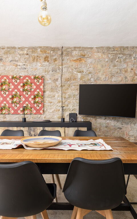 Villa Maraus: Sala da pranzo, Soggiorno