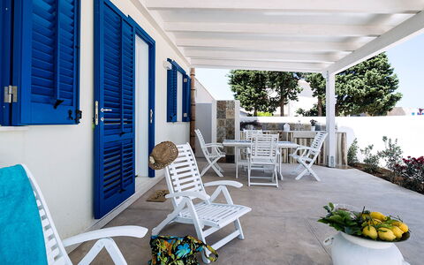 Alloggio Riccio: Balcone / Terrazza / Patio