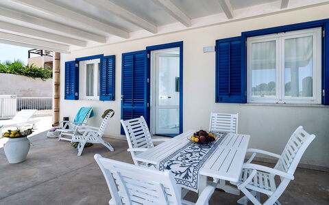 Alloggio Riccio: Balcone / Terrazza / Patio