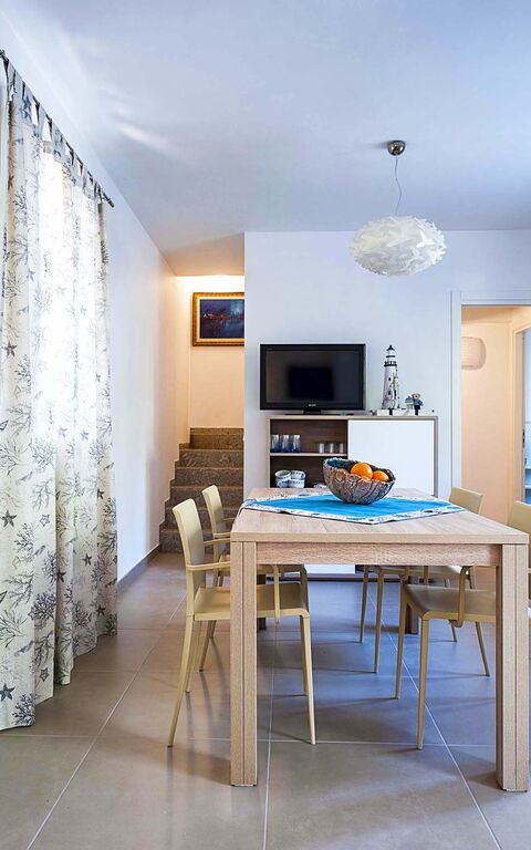 Lisca Bianca: Cucina, Soggiorno