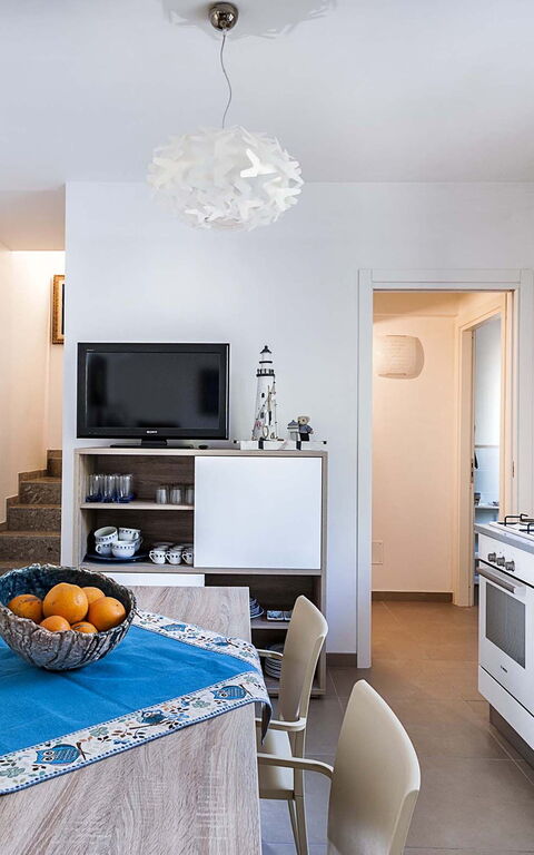 Lisca Bianca: Cucina, Soggiorno