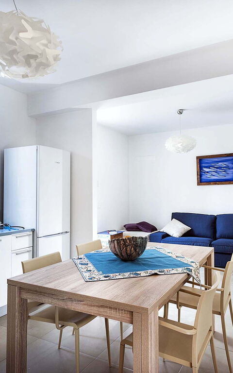 Lisca Bianca: Cucina, Soggiorno