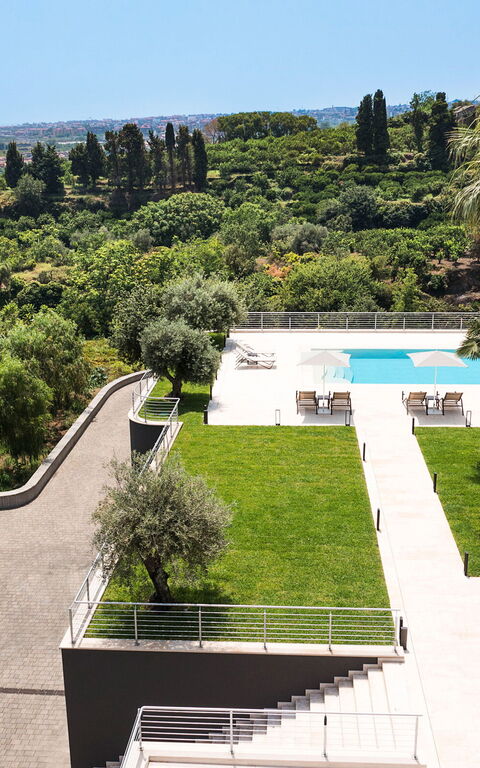 Villa Gianos: all'aperto, Esterni, Giardino, Piscina