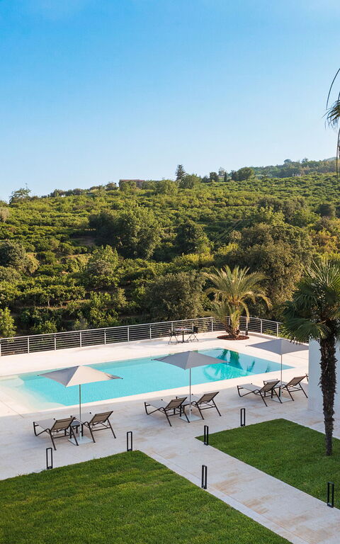 Villa Gianos: all'aperto, Esterni, Giardino, Piscina, Vista Panoramica