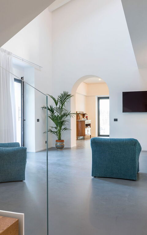 Villa Gianos: Soggiorno