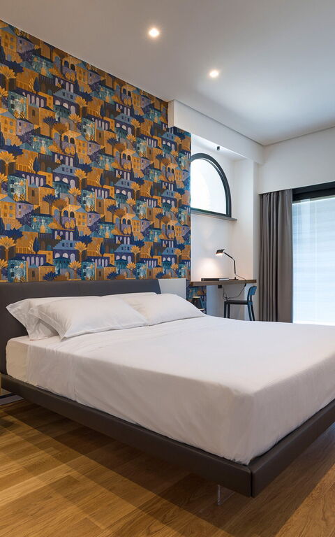 Villa Gianos: Camera da letto