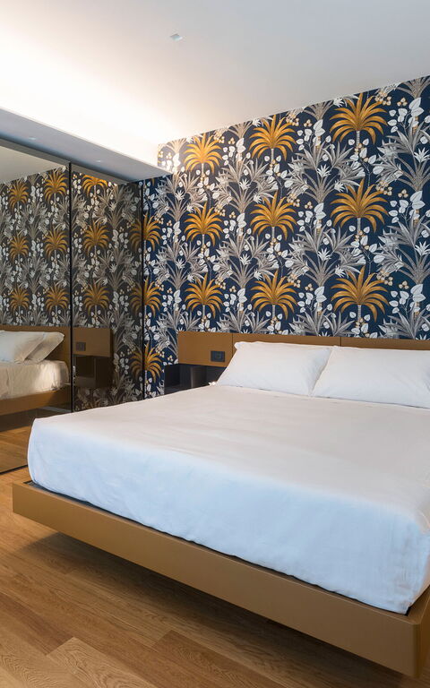 Villa Gianos: Camera da letto