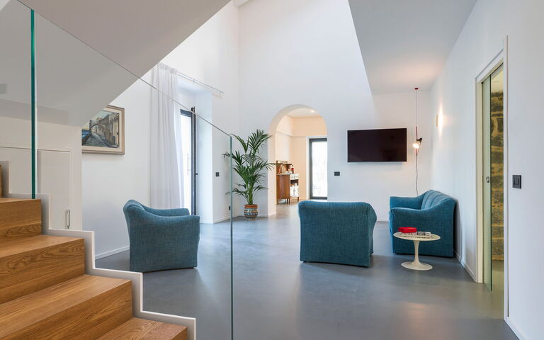 Villa Gianos: Soggiorno