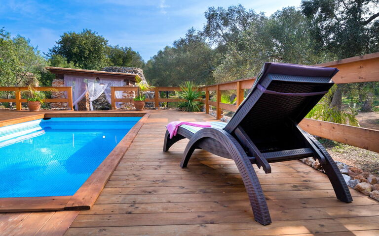 Villa Astrea: Piscina, Vista Panoramica