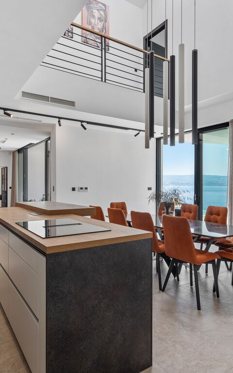 Villa Sea Breeze: Cucina, Entrata Principale, Sala da pranzo