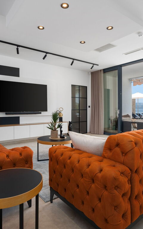 Villa Sea Breeze: Soggiorno