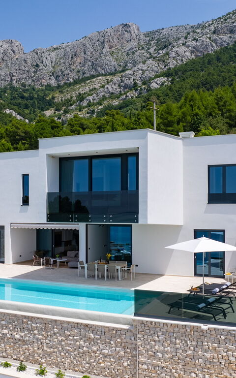 Villa Loma: Balcone / Terrazza / Patio, Esterni, Piscina, Vista Panoramica