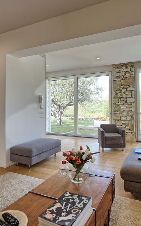 Villa Demetra: Camera da letto, Soggiorno