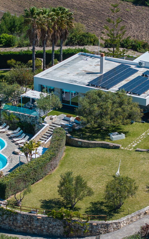 Villa Demetra: Giardino, Piscina