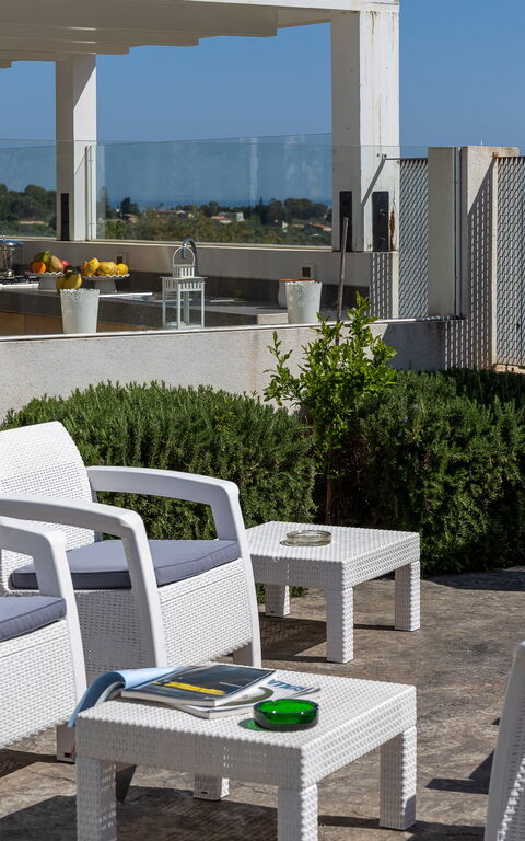 Villa Demetra: all'aperto, Balcone / Terrazza / Patio, Esterni