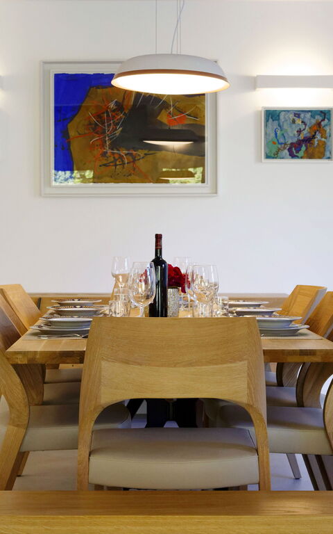 Villa Jure: Sala da pranzo