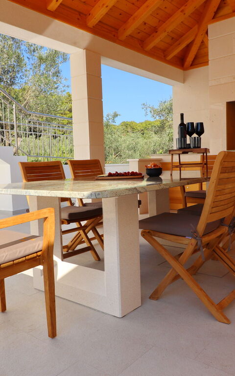 Villa Emerald: all'aperto, Balcone / Terrazza / Patio, Cucina